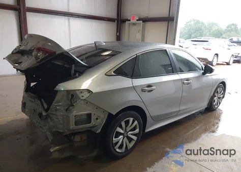 2023 Honda Civic Lx из США, поврежденный, VIN 2HGFE2F2XPH536588